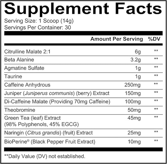 REDCON1 x Mossy Oak Total War Pre Workout Powder, Sour Wild Berry - Beta Alanine + Citrulline Malate Keto Friendly, Fast-Acting Preworkout for Men & Women with 320mg of Caffeine (30 Servings)