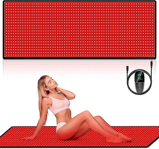 Red Light Therapy for Body: Red 1280 LEDs 660nm Red 850nm Near 71 * 31 Inch