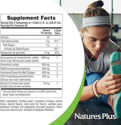 Natures Plus Ultra Rx-Joint Liquid, Honey Lemon 30 fl 30 Servings