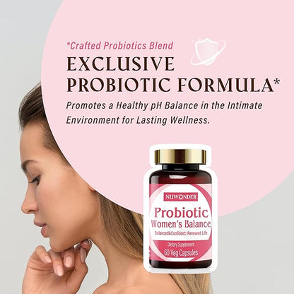 Women's probiotic - Natural Vaginal Support 60 Capsules