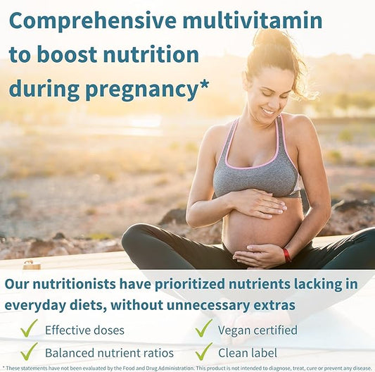 Methylated Prenatal Multivitamin, Folate for MTHFR, 6 x 60 Tablets,