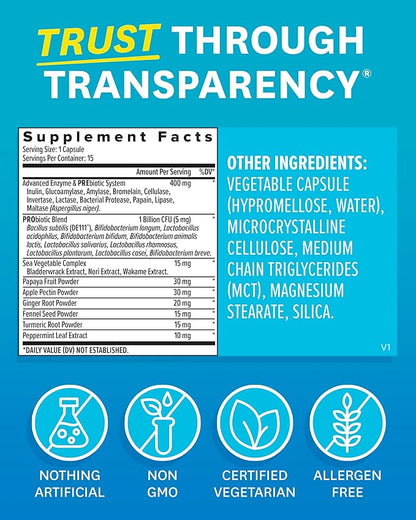 Zenwise Digestive Enzymes 15 Count