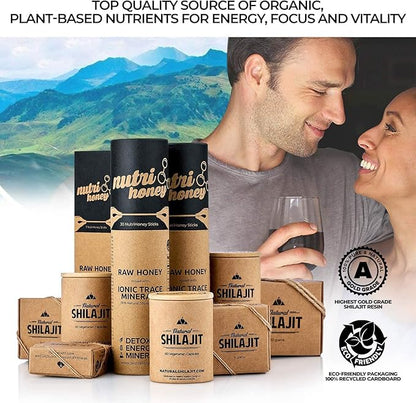 NATURAL SHILAJIT Honey Sticks 30 Shilajit