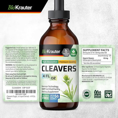 Cleavers Leaf Tincture 4 Fl.Oz.