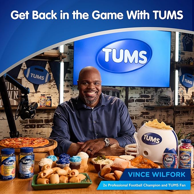 TUMS Chewable Antacid Tablets for Extra 330 Count