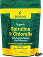 Organic Spirulina & Chlorella + Marine (200 mg) (1000)