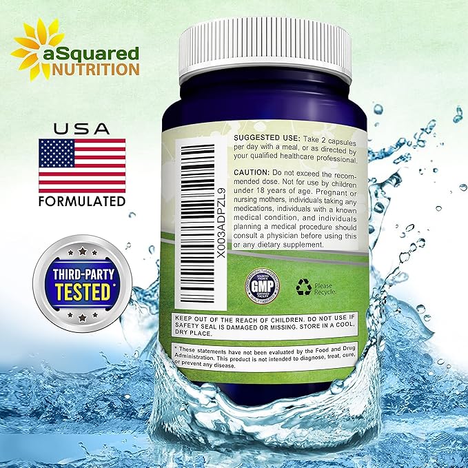 aSquared Nutrition Tongkat Ali 1500mg 120 Capsules