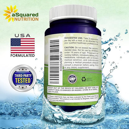 aSquared Nutrition Tongkat Ali 1500mg 120 Capsules