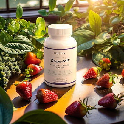 World's First Sugar-Free Mucuna Pruriens Gummies, (2000mg/serving), Potent 60ct