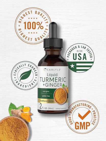 Carlyle Turmeric and Ginger Drops 2