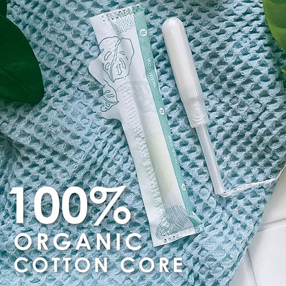 L. Cotton Tampons Regular/Super Absorbency Multipack, 42 Count 2 Packs (84 Count