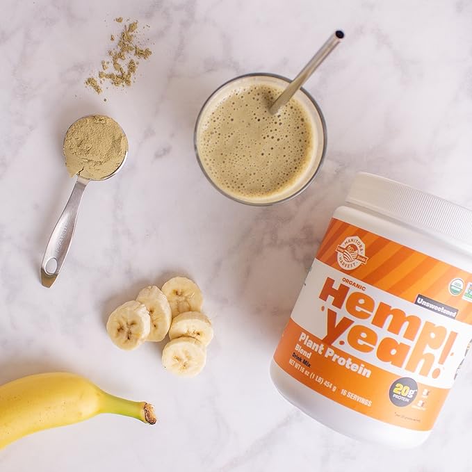 Manitoba Harvest Hemp Yeah! Organic Protein 20g of 2g of 2g Omegas 3&6 Per 1 lbs