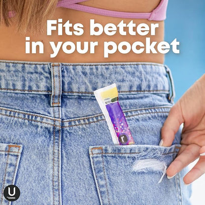 U by Kotex Click Compact Tampons, 128 Count (8 Packs 16) (Packaging