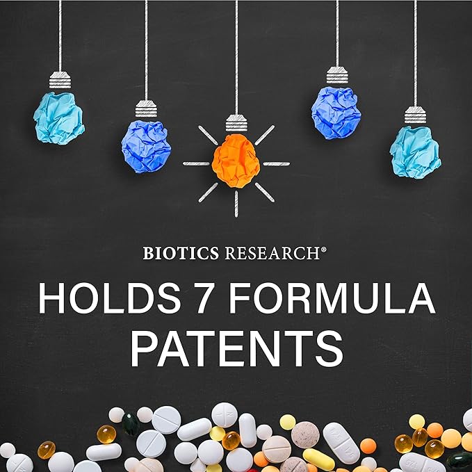 Biotics Research Ginkgo Biloba Standardized 24% 60 Tablets