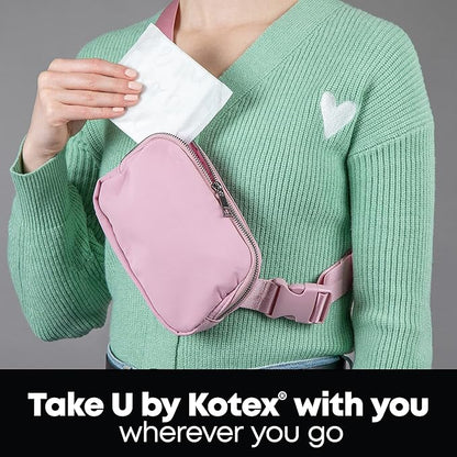 U by Kotex Clean & Secure 240 Count (6 Packs 40) (Packaging