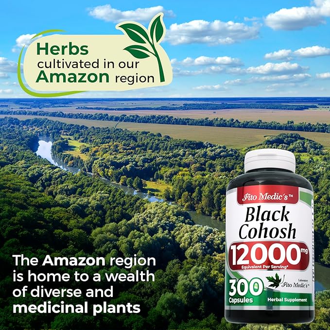 Lab | black cohosh |300 Capsules |12000 mg|