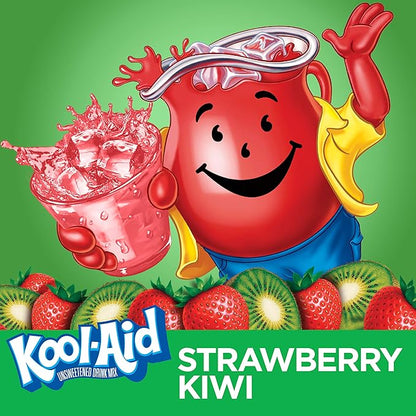 Kool Aid Strawberry Kiwi Drink Mix, Makes 2 Quarts (96 Packets)