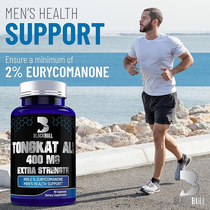 Tongkat Ali Extract 400 Mg- Eurycoma 90 Capsules, 45 Days