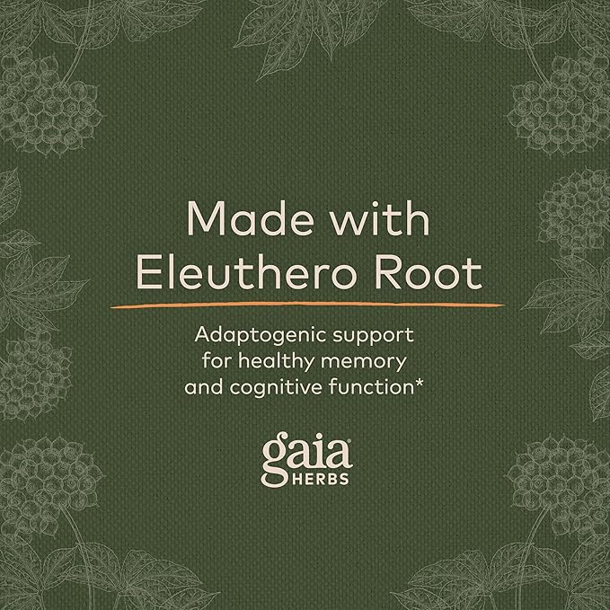 Gaia Herbs Mental Alertness 60 Vegan (15-Day Supply)