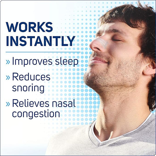Nasal Strips Medium, Clear, 50 ct