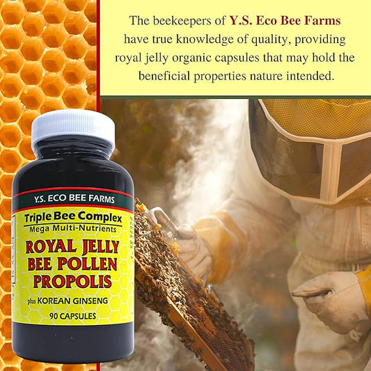 Worldwide Nutrition Y.S. Eco Bee Farms 90 Ct