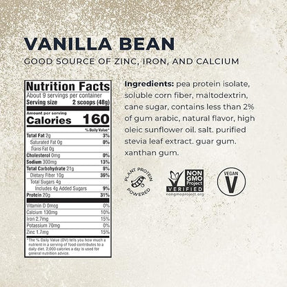 Evolve Protein Powder, Ideal Vanilla, 20g 1 Pound