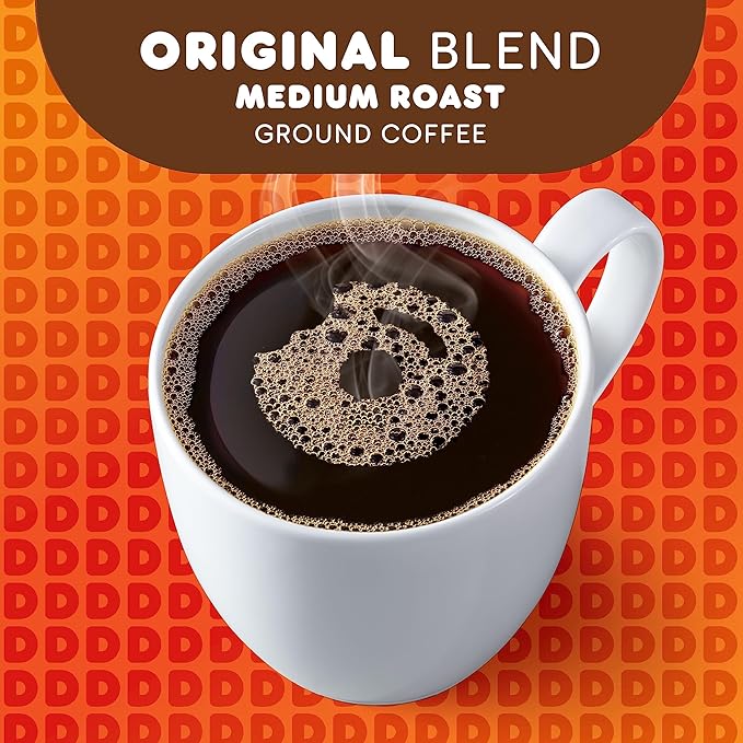 Dunkin' Original Blend Medium Roast Coffee, 128 Keurig K-Cup Pods