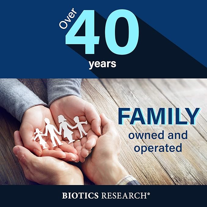Biotics Research Ginkgo Biloba Standardized 24% 60 Tablets