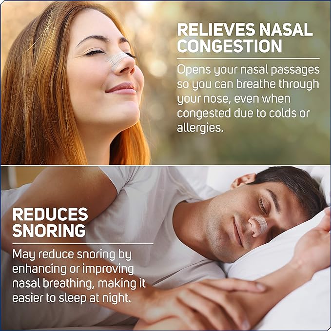 Nasal Strips Medium, Clear, 50 ct
