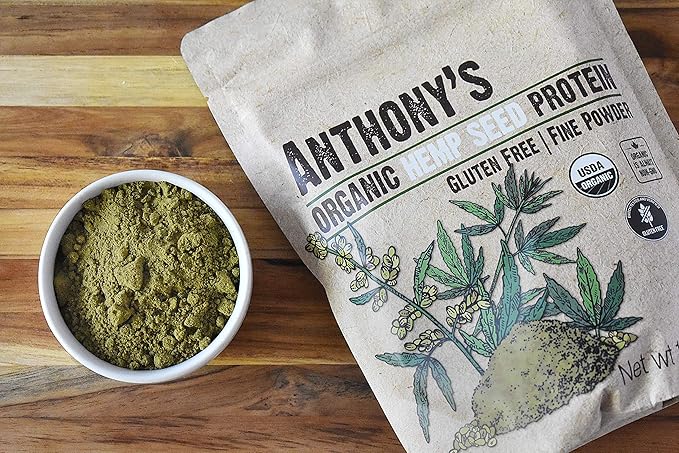 Anthony's Organic Hemp Seed Protein, 1
