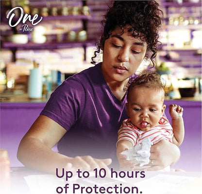 One by Poise Feminine Pads (2-in-1 Period 18 Count
