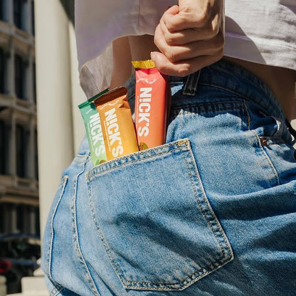NICKS Protein Bars Chocolate Peanut | 15g protein | 200 calories | Low Carb Keto Friendly Snacks No Added Sugar (Multipack 12 bars x 50g)
