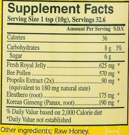 YS Royal Jelly/Honey Bee 11.5 oz