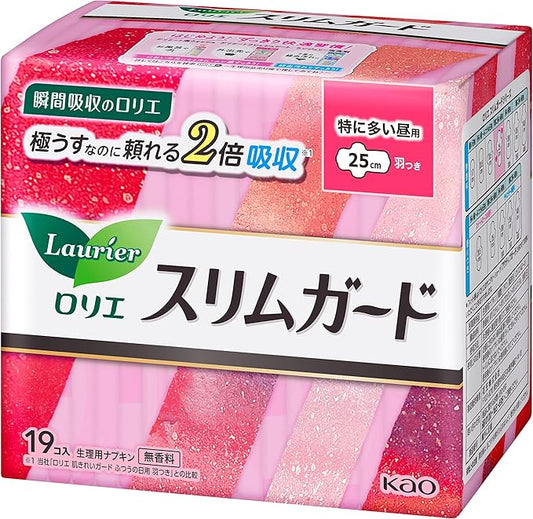 Kao Laurier Speed+ SlimGuard Long Hours 19 pads